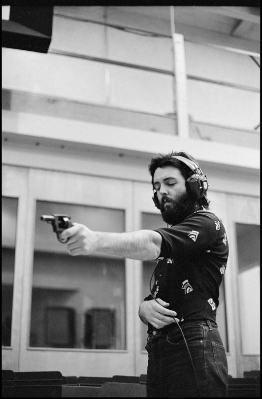 Paul McCartney During Sessions For His 1971 Album, RAM.