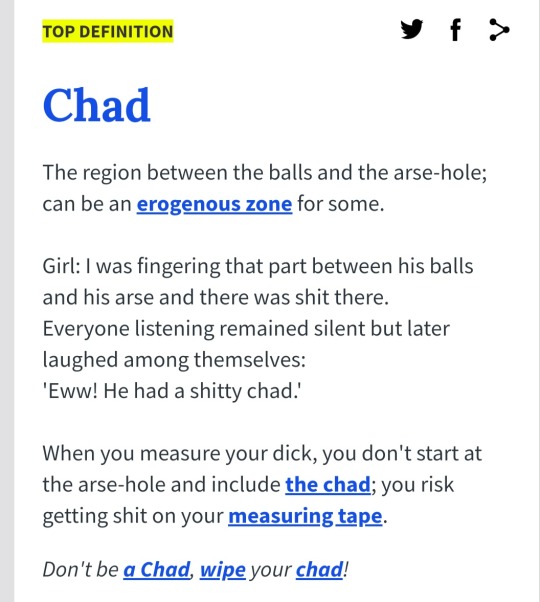 chad urban dictionary