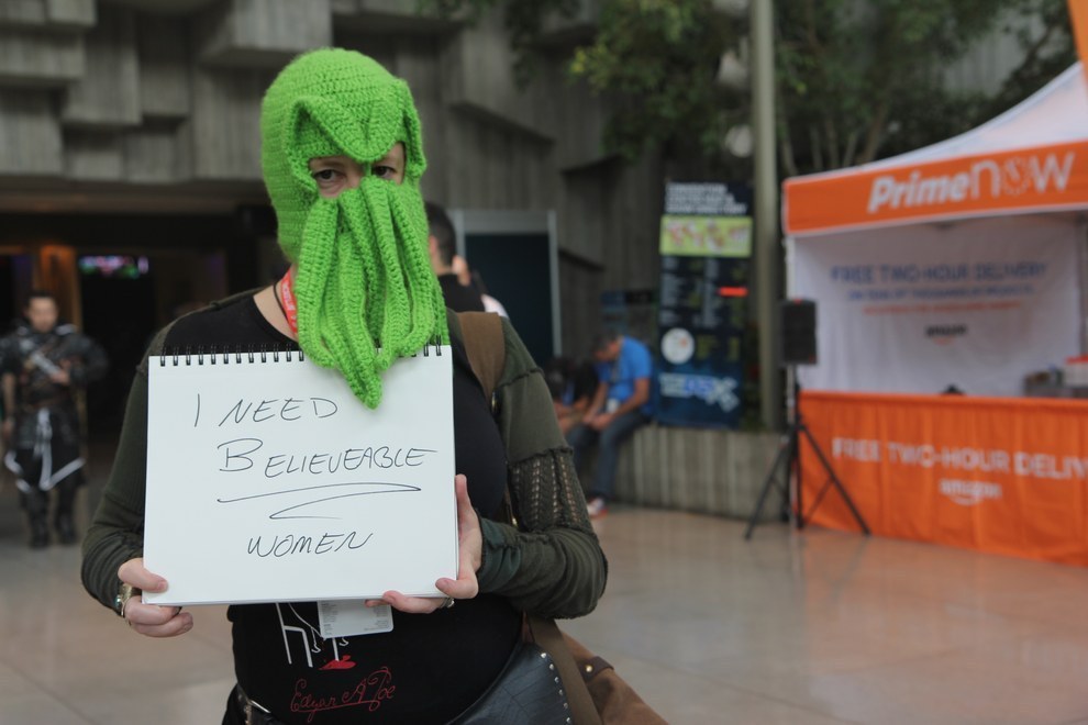 buzzfeedgeeky:  Some helpful hints for video game designers from the women of Pax