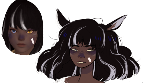 dirty catgirl color test
