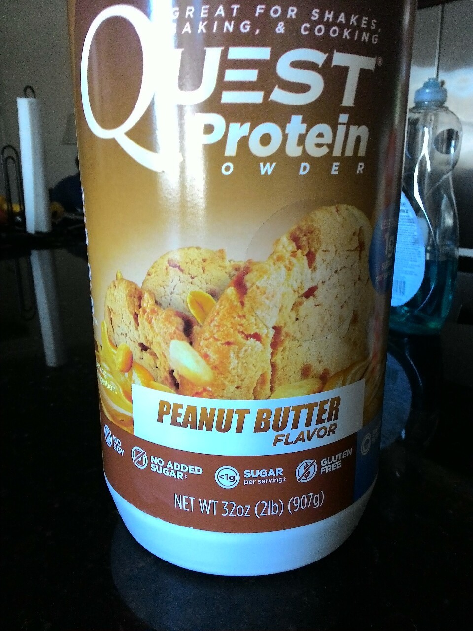My low carb, high protein, almond milk smoothie tasted NOTHING like any of the food