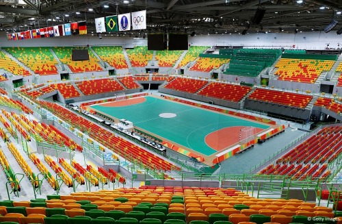  This is Future Arena where the men’s and women’s handball tournaments will take place. 