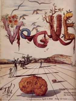 Salvador Dali, Vogue, 1944