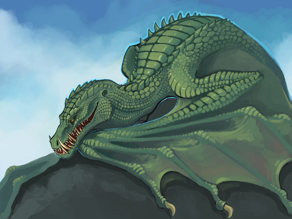 d&d swamp dragon
