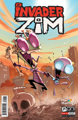 onipress:  The final two Invader Zim #1 variant