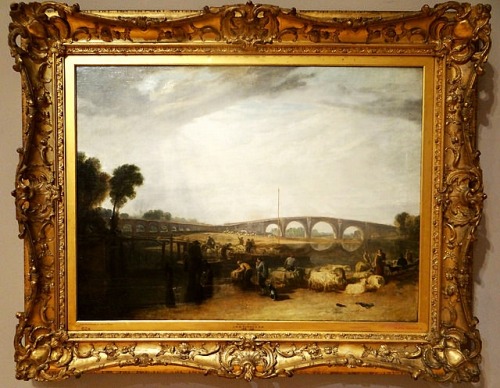 National Gallery of Victoria, MelbourneJ M W Turner (1775-1851) - Walton Bridges, c1806