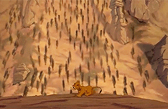 sabrehours:  The wildebeest stampede took Disney’s CG department approximately