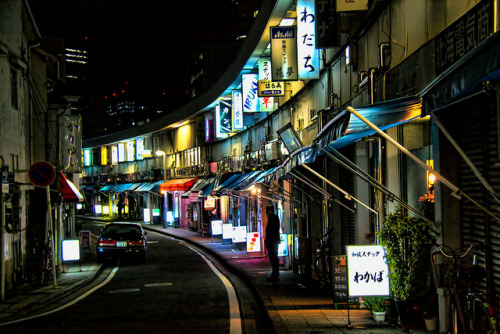 Sakuragicho bar street, Yokohama by Arutemu on Flickr.