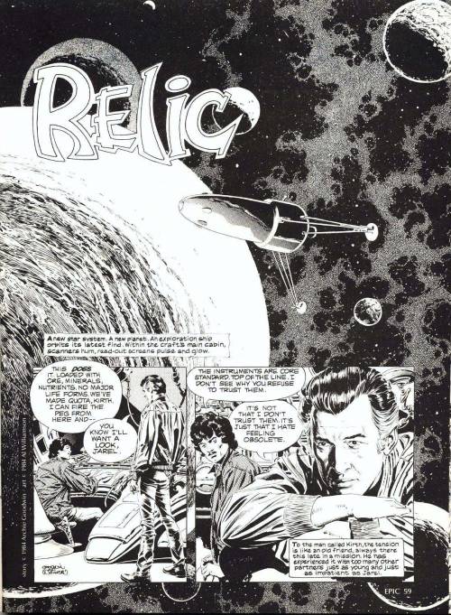 balu8: Epic Illustrated #27: Relic by  Archie Goodwin and  Al Williamson Marvel