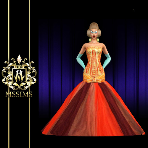 CHRISTIAN DIOR HAUTE COUTURE SPRING 2004 SET FOR THE SIMS 4ACCESS TO EXCLUSIVE CC ON MSSIMS4 PATREON