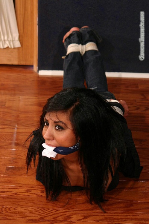 the-big-gag: mruser15b:  thexpaul2: Jasmine Taliana bound & stuff gagged This girl is sexy as hell  … and this gag is so cute … !!! ;-) 