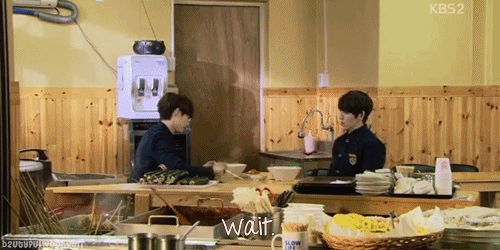 sanhwaluv:  Heung Soo and Nam Soon eating ramyun together ♥ 