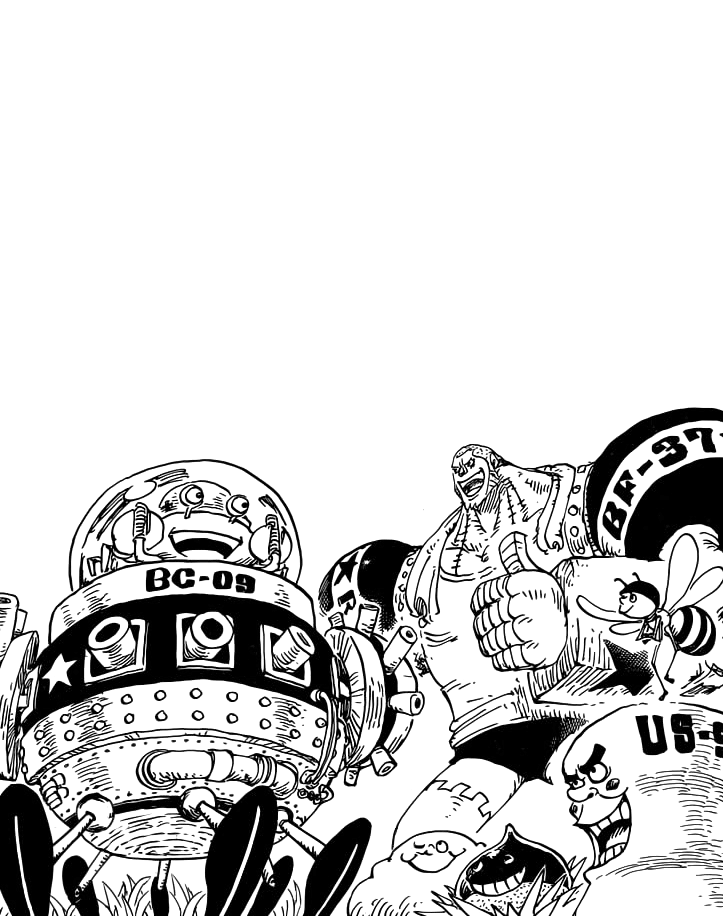 Franky Creates A Mecha Body For A Crab One Piece