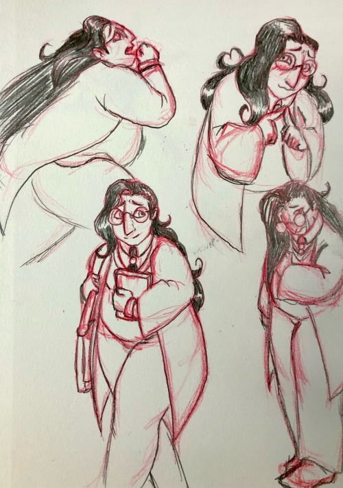 Redraws Of Characters Made Back In 2021. Edith, Or Edna, And Her Brother Alejandro. I Had Fun With These
