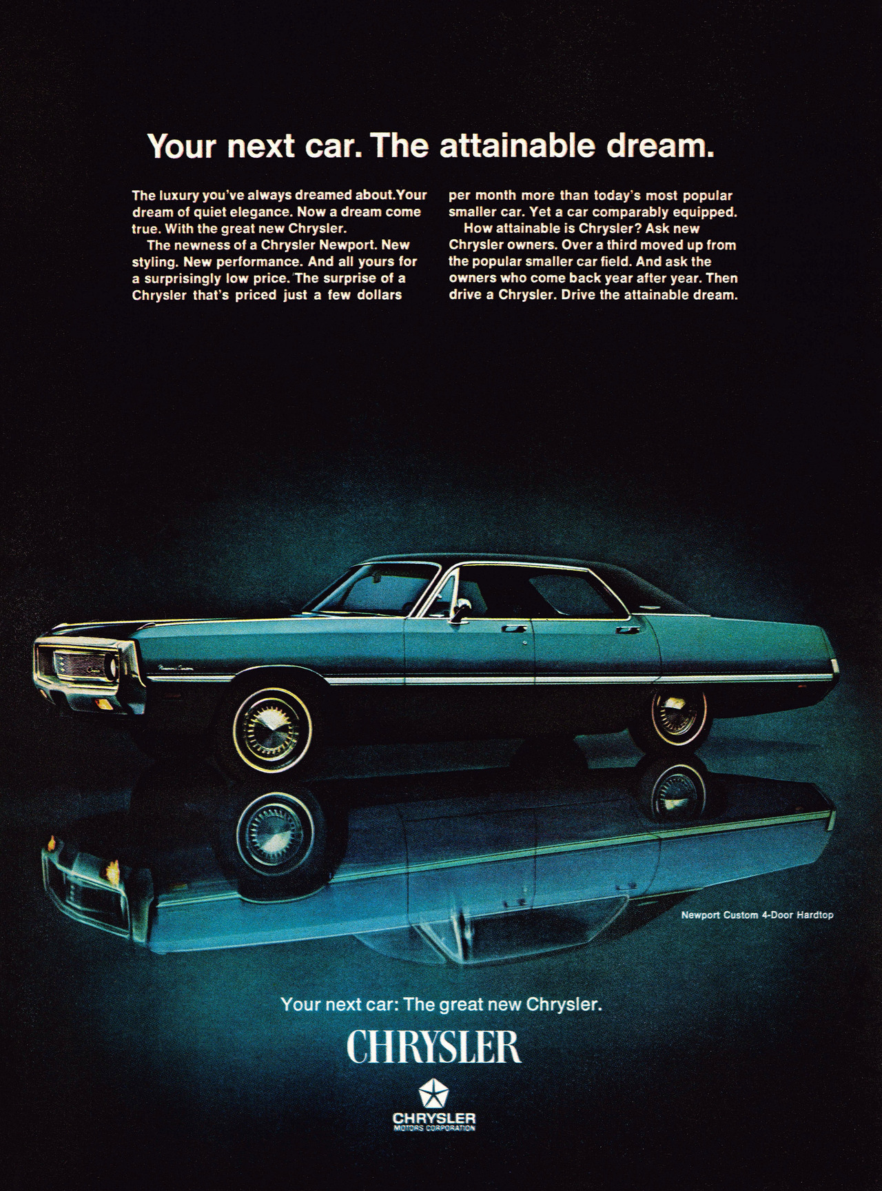1969 Chrysler Newport Custom 4-Door Hardtop