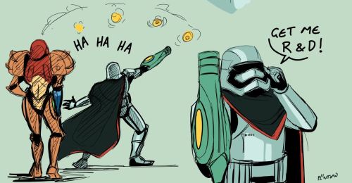 plintoon:So uh, I watched Star Wars and I really like Captain Phasma. I’ve also been drowning in thi