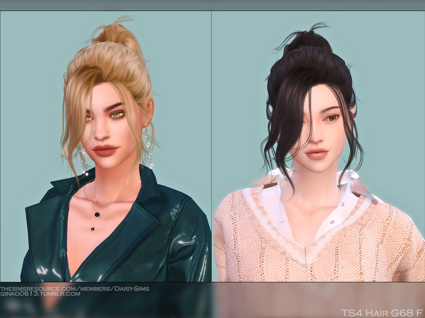 Sims 4 Female Hair