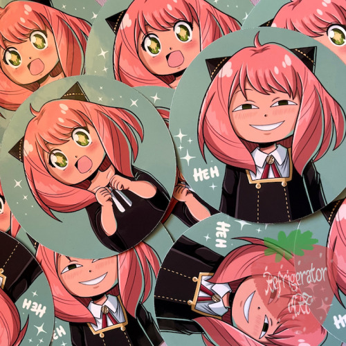 :D I’ve got some Anya stickers and buttons in my shop! ____PRINTS STICKERS & BUTTONSKO-FIINSTAGR