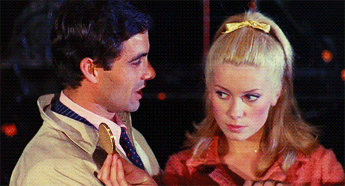 jacquesdemys: Catherine Deneuve & Nino Castelnuovo in The Umbrellas of Cherbourg (1964)