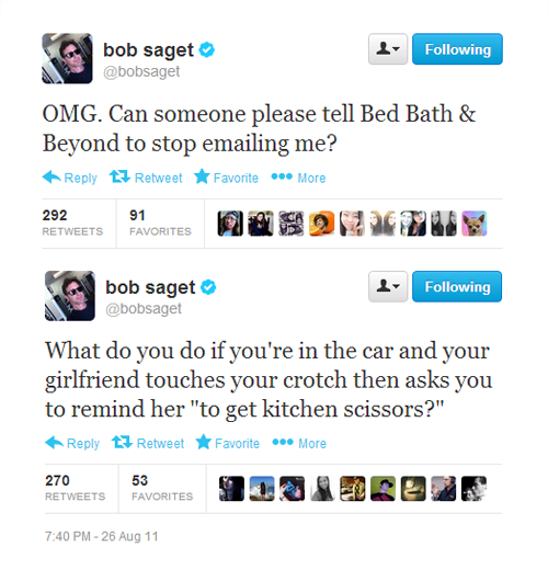 camilamcrrone:BUT WHY IS NOBODY TALKING ABOUT BOB SAGETS TWEETS HE IS 56 YEARS OLD.