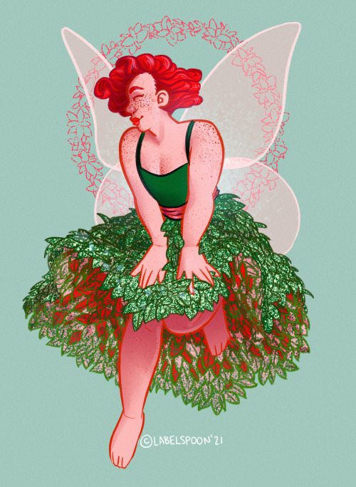 day 4 of houseplant fairy faebruary with a polka dot plant fairy!! all 3 color varieties cause when 