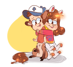 mudkipful:  Deerper and Mabelcorn   This
