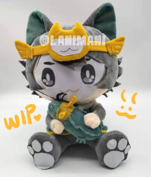 i started making a kid loki plush :} kickstarter will happen (hopefully) before the end of the year 