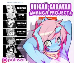 ontahb:  Hey guys!  It’s been a while since the original Unigan Caravan came out and those  of us who participated in that one wanted to do more, SO! There’s a new  Unigan comic project fundraising right now thru February!https://www.patreon.com/theheftyc