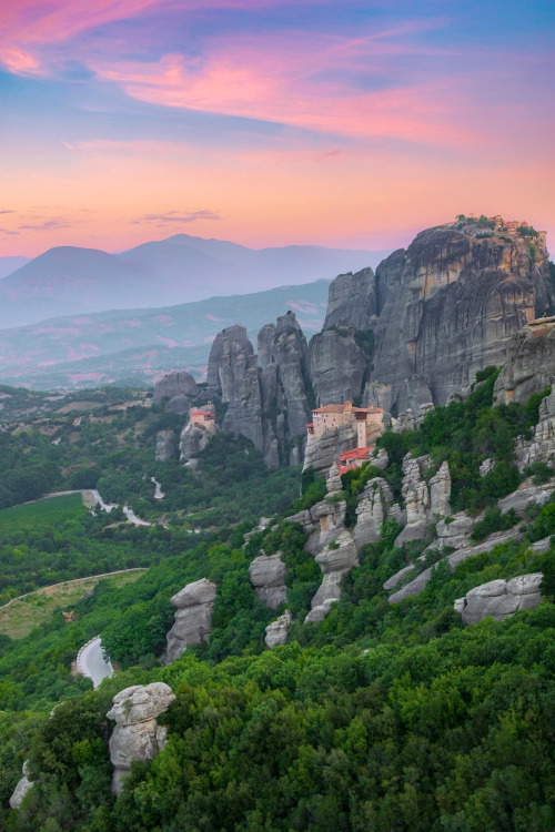 Meteora morning (Thessaly, Greece)
