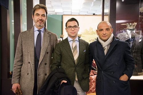 With my good friends Salvatore Ambrosi and Jean-Manuel Moreau @ambrosinapoli @jeanmanuelmoreau #wiwt