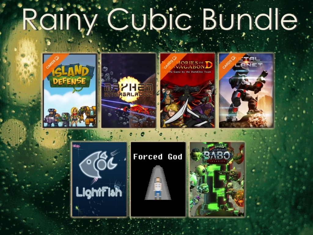 Rainy Cubic Bundle is LIVE
It’s raining games! Pay What You Want strating with $1 for these great games. Beat the Average to get a bonus game: Madballs in Babo: Invasion!