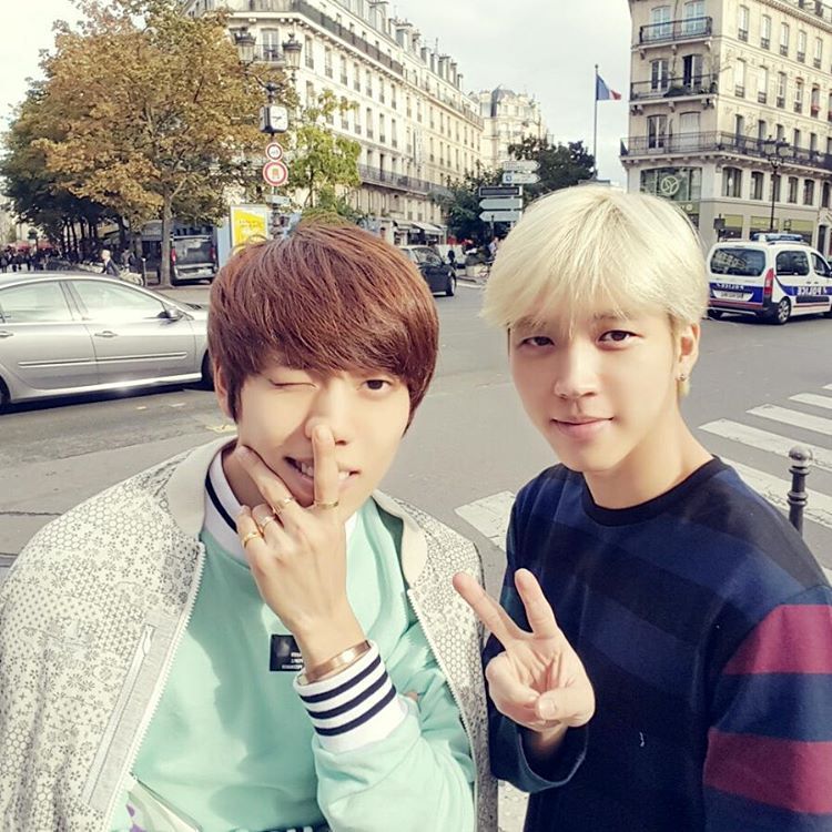woohyunbiased:  151006 Woohyun’s Instagram@nwh91 : 파리에욤♧– Trans: It’s