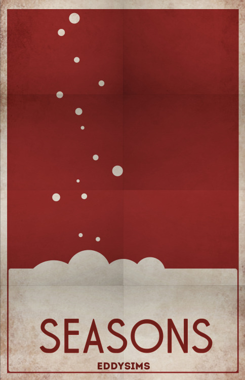 Minimal Posters, based on The Sims 2 Expansion Packs