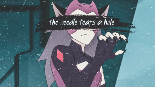 she-ra-universe: ‹‹ I hurt myself today, to see if I still feel. I focus on the pain, 