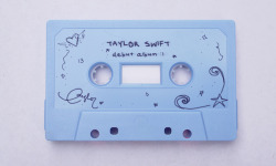 tyalorswift:  Taylor Swift albums as cassette