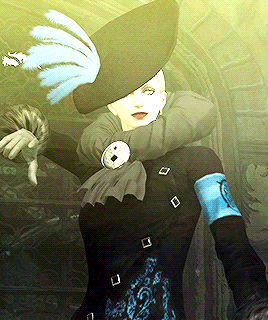 dailybayonetta:  Jeanne + Vergil (DmC) 