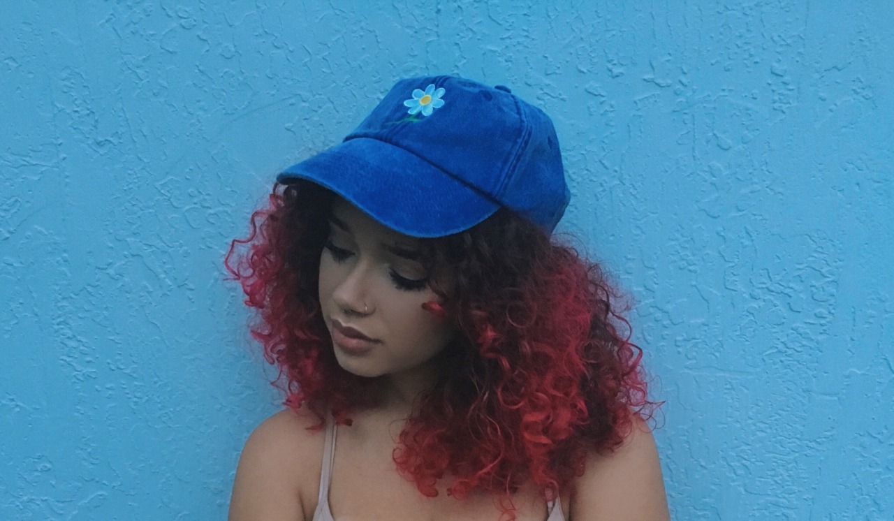 frenchfrymami:  baby blu  me x @spilledmilkusa  Miami, December 5th 