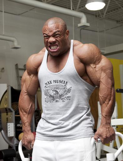  Phil Heath       "NO PAIN NO GAIN"