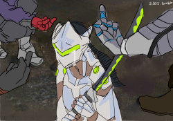 siseis:  When your main is Genji and everyone in the team hates him 