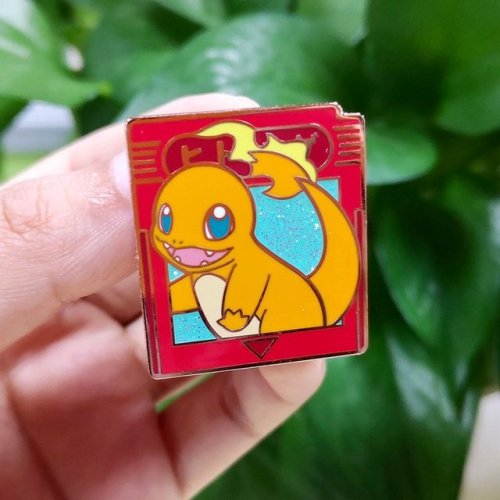 retrogamingblog:  Starter Pokemon Gameboy Cartridge Pins made by artbyreid