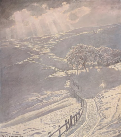 anillusion:After the Snow (1924) Sixtus Z. von Dzbanski (Poland, 1874 - 1942)