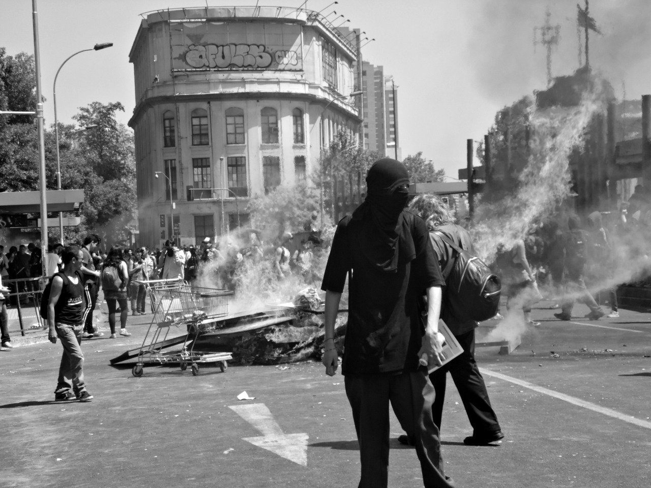 negro-conchetumare:  Marcha Estudiantil, 17 Octubre 2013 