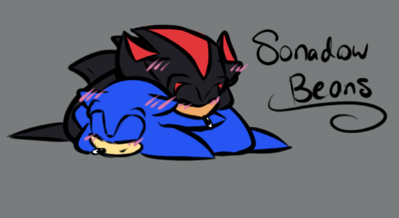 I came here for the gay hedgehogs — nyku7: Another sonadow draw of mine ~  Kissing