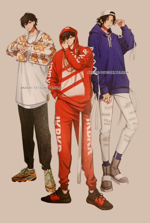 akashi-tetsuki:Buster Bros:Extra Wardrobe-Official Fanbook