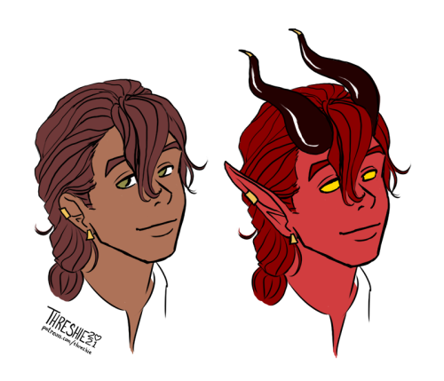 My Tiefling player character Tito (Pan-worshipping Nature cleric with a few levels in bard), and how