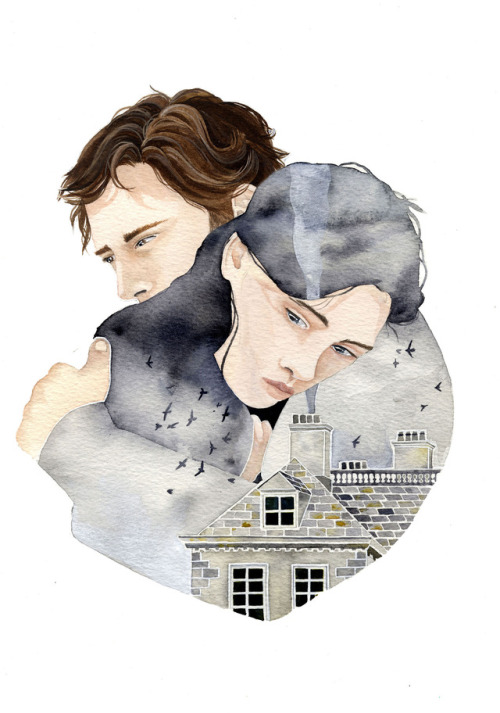 angelahadrill: Paintings made for a competition to illustrate “Mansfield Park” by Jane A