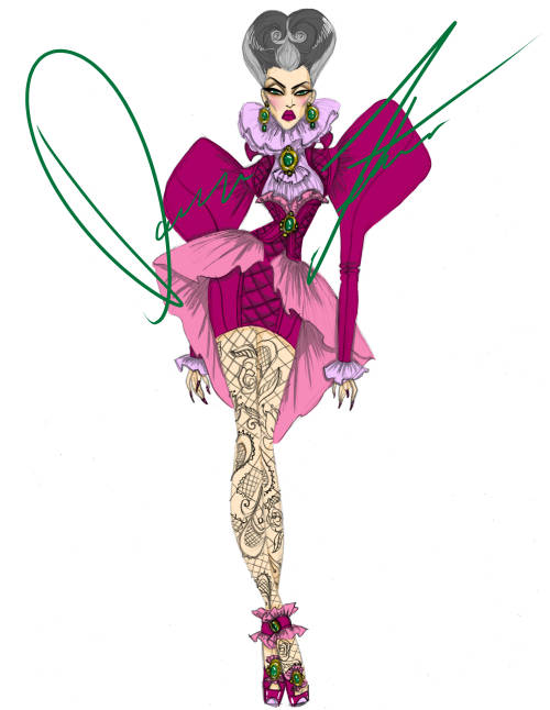 Disney Villains,LadyTremaineby Daren J