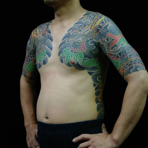 #tebori (SOUTHBAY TATTOO JAPAN /古典水墨肌絵刺 尼崎彫寿一門)