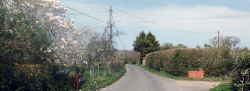 Just country lanes and English countryside.