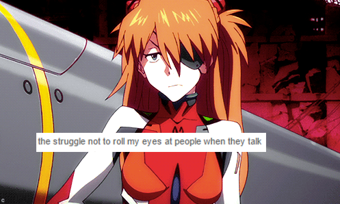 kaneki-soryu:  asuka langley soryu and textposts 